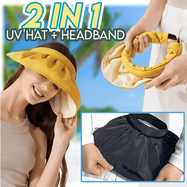 2-Way Sun Hat Hair Band - Image 2