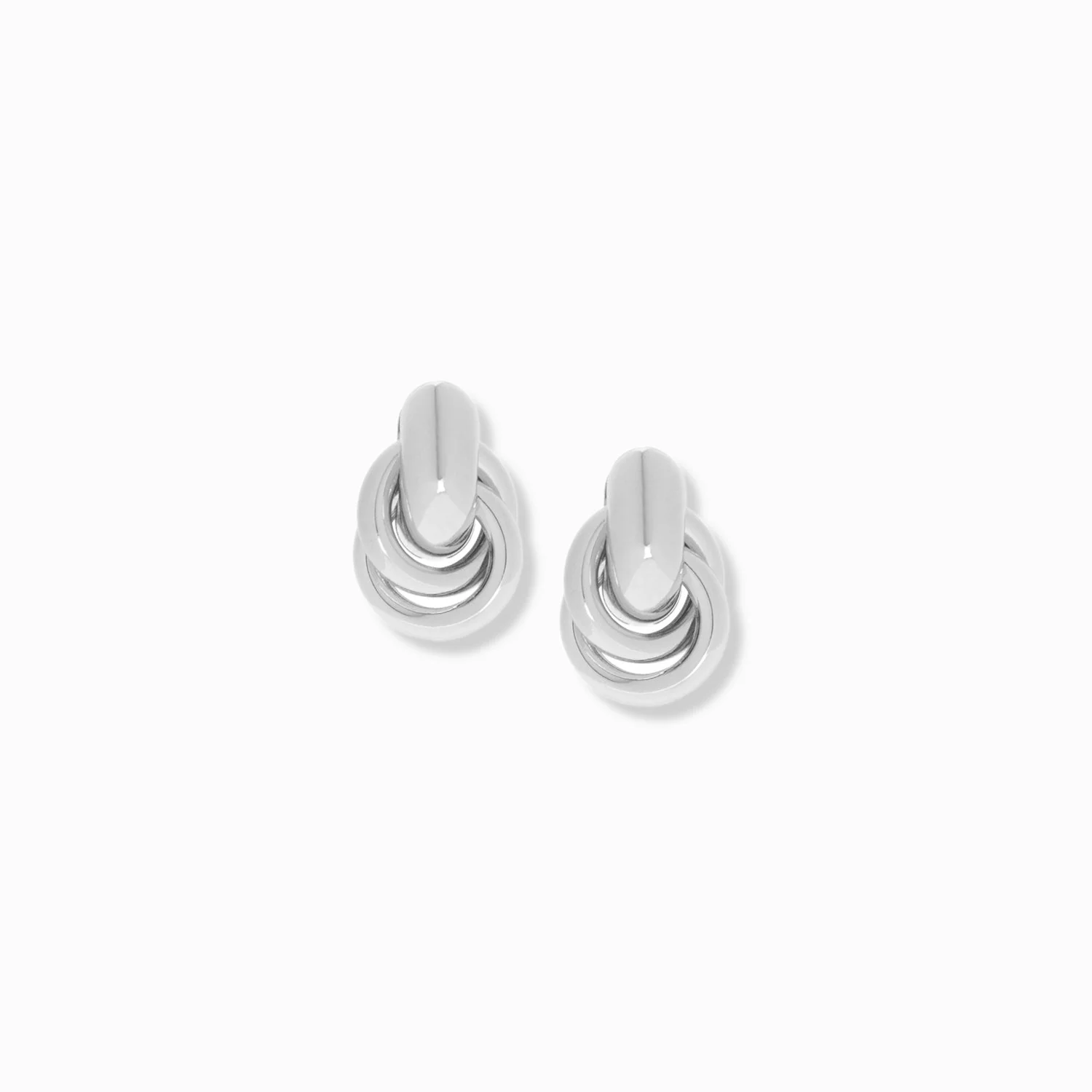 mini knot post earring - Image 6