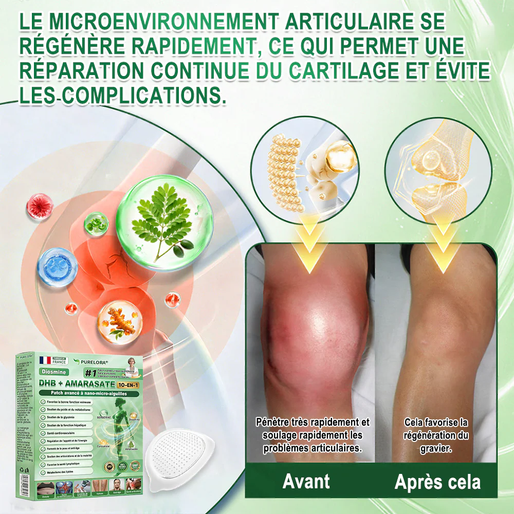 𝐍𝐨𝐮𝐯𝐞𝐥𝐥𝐞 𝐟𝐨𝐫𝐦𝐮𝐥𝐞 𝐛𝐫𝐞𝐯𝐞𝐭é𝐞👑 | 🇫🇷𝐏𝐮𝐫𝐞𝐥𝐨𝐫𝐚® 𝐌𝐞𝐭𝐚𝐛𝐨𝐥𝐢𝐜 𝐌𝐚𝐭𝐫𝐢𝐱™ – 𝐏𝐚𝐭𝐜𝐡 𝐍𝐚𝐧𝐨 à 𝐌𝐢𝐜𝐫𝐨𝐧𝐞𝐞𝐝𝐥𝐞𝐬 𝟏𝟎-𝐞𝐧-𝟏 𝐃𝐇𝐁 + 𝐀𝐦𝐚𝐫𝐚𝐬𝐚𝐭𝐞 ✅Efficace contre l’obésité, le relâchement cutané, le diabète, l’hypertension, le lymphœdème, les varices et les problèmes articulaires - Image 17