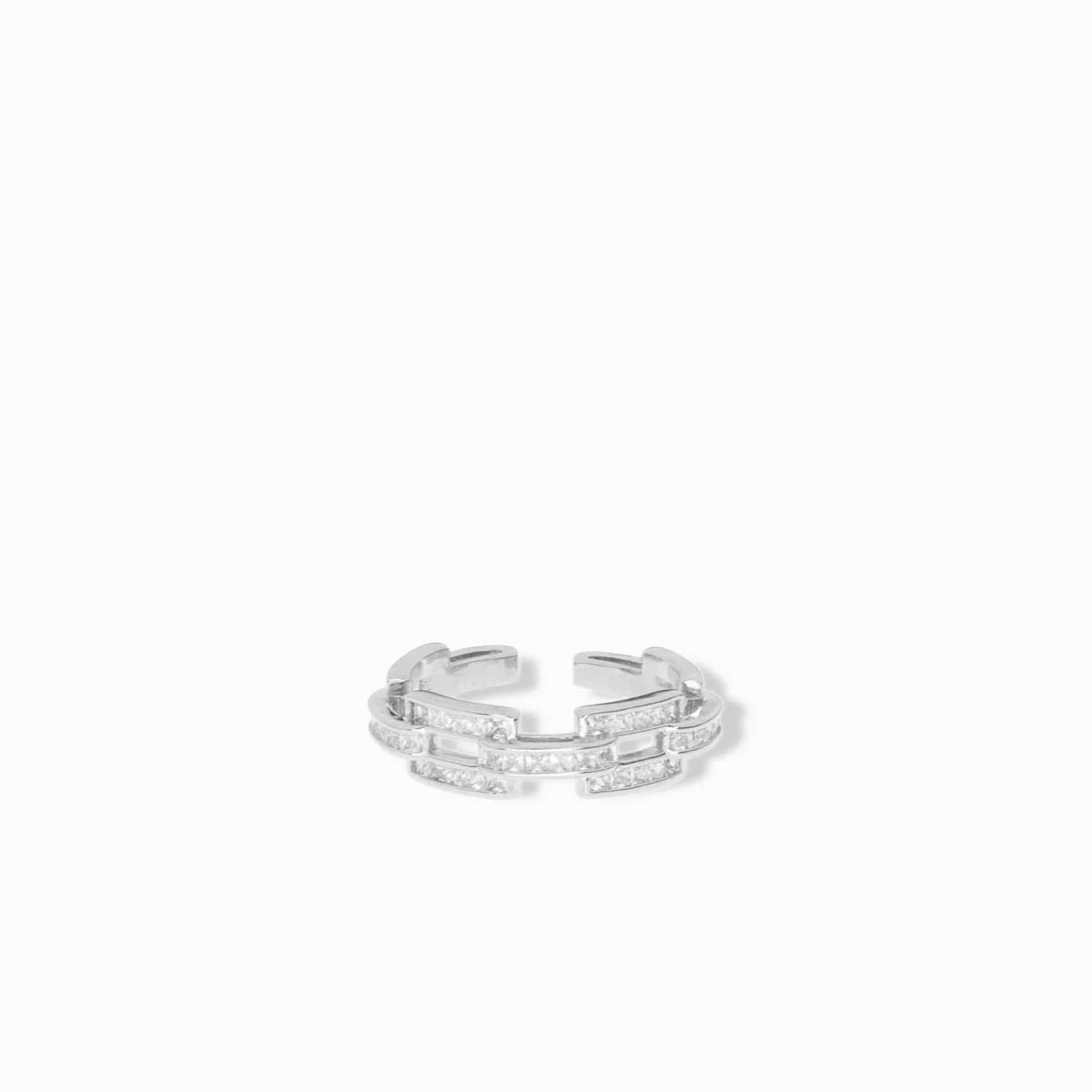 pave link adjustable ring - Image 2