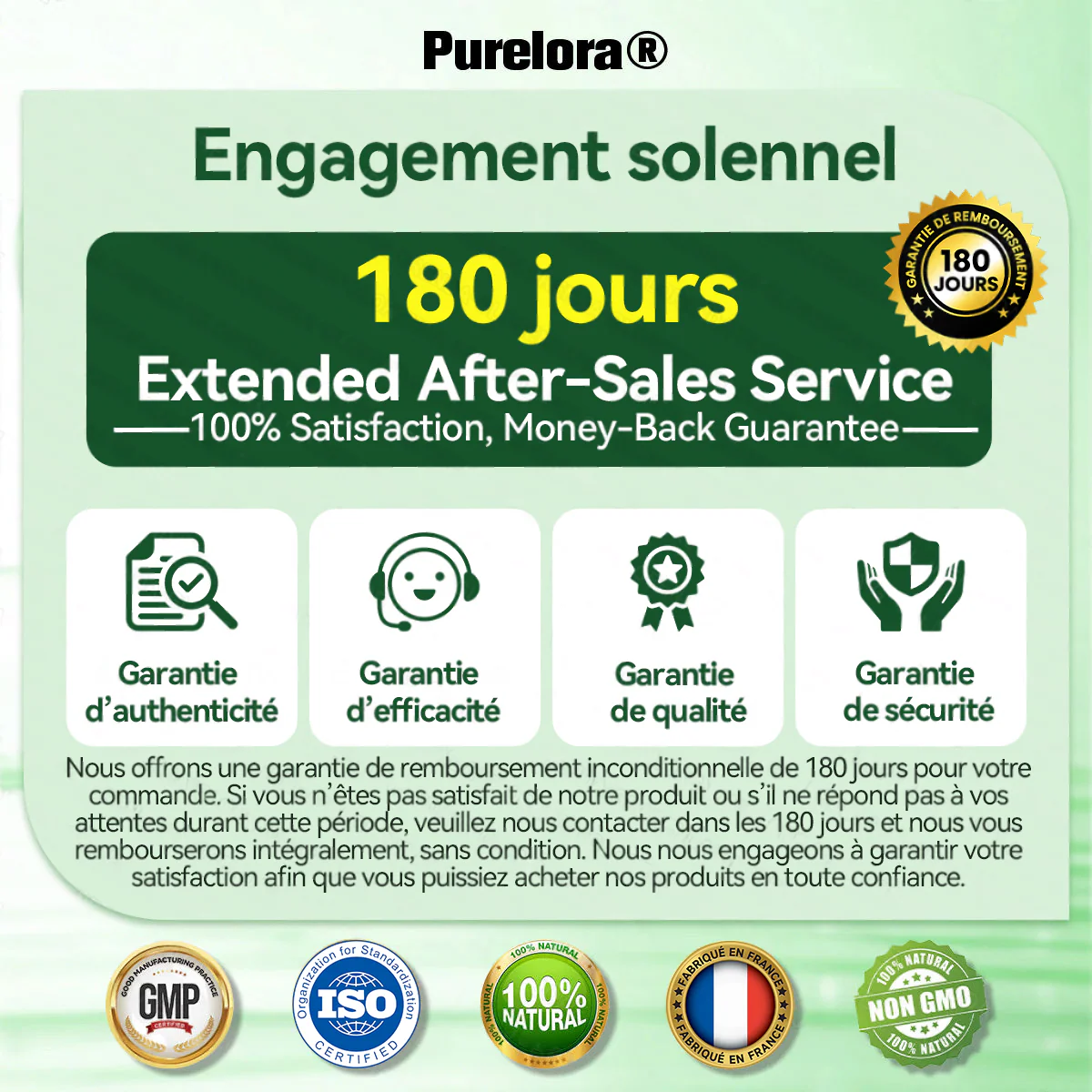 🔥 Nouveauté | Patch nano-micro-aiguilles Purelora® à la berbérine, au vinaigre de cidre de pomme et à l’EGCG 10-en-1 : brûle les graisses tenaces • lisse les rides • favorise le confort articulaire. Chaque patch agit — résultats visibles dès 7 jours. - Image 16