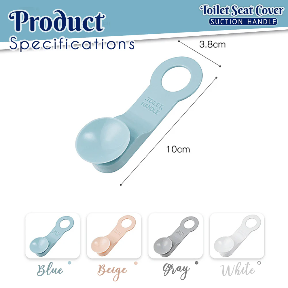 Toilet Seat Cover Suction Handle (2-pcs Set) - Image 5